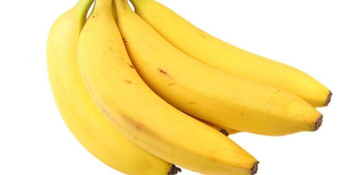 бананите са забранени в диетата с яйца